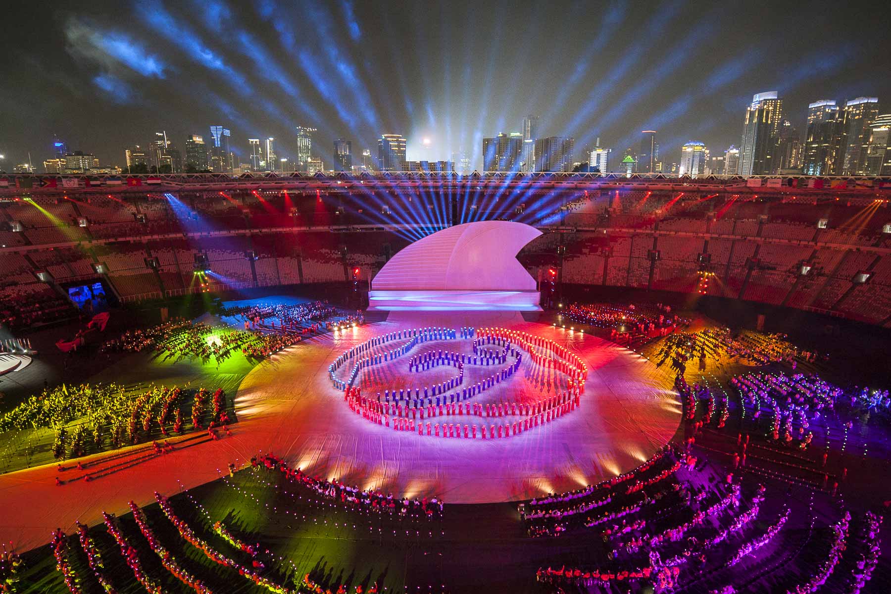 Jakarta Rd Asian Para Games Opening Ceremony Balich Wonder